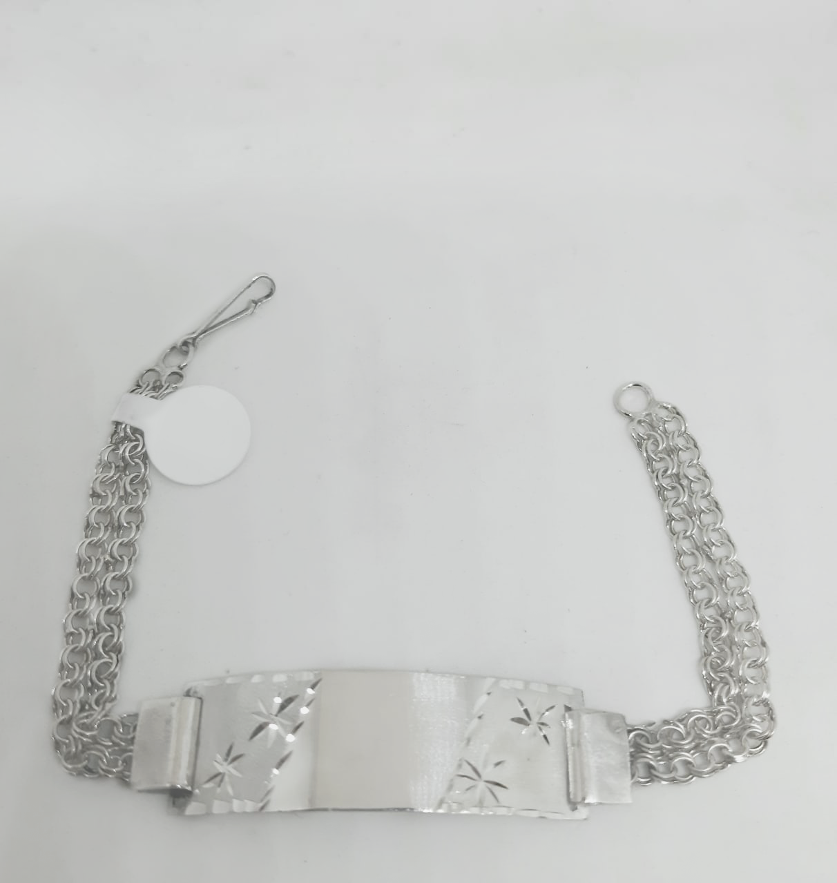 Silver Ladie ID Band